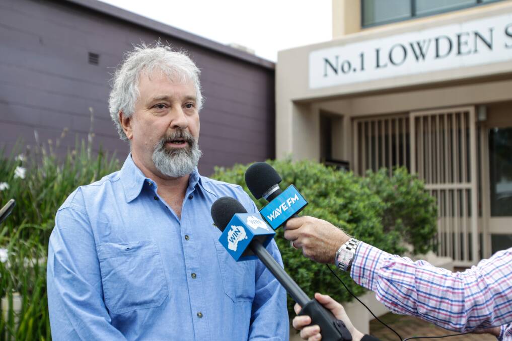 Steel campaigner Ian Waters would like NSW Liberal MPs to back the same sort of procurement policy that exists in the state parliament canteen.