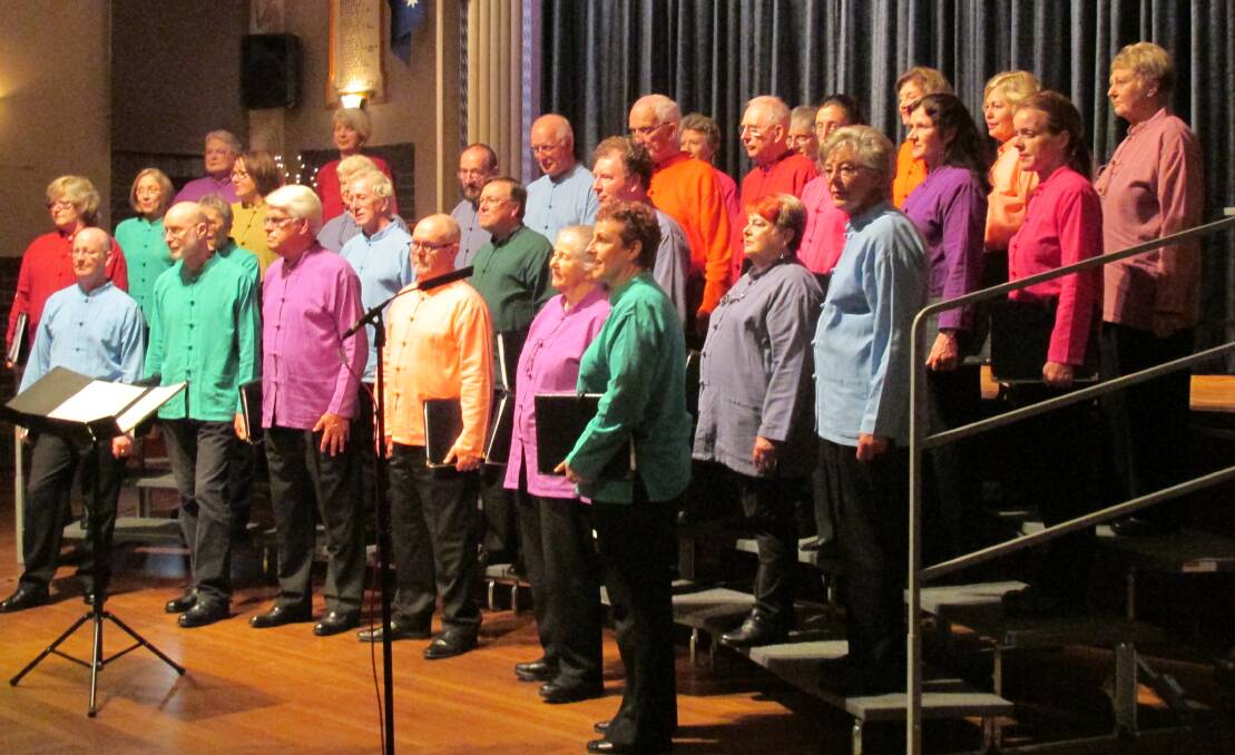 Serendipity choir will return again in 2018 with more material and more zest. Photo: Supplied. 