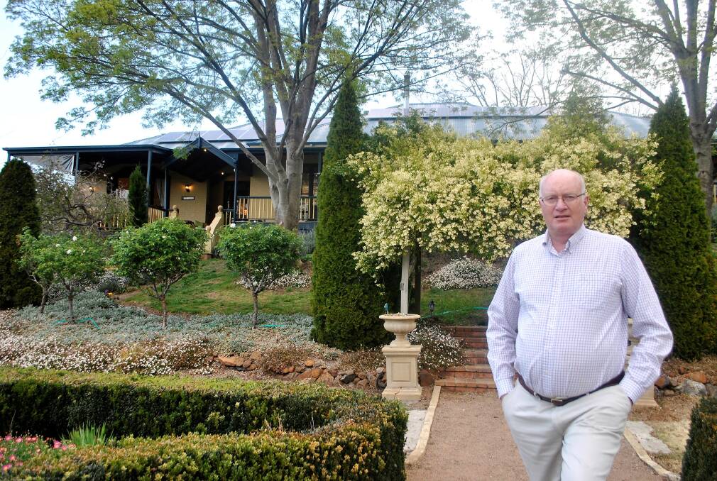 Robert Jones has used Stayz to rent out his one acre property in Mittagong on a short-term basis for the last two years. Photo: Charli Shield. 