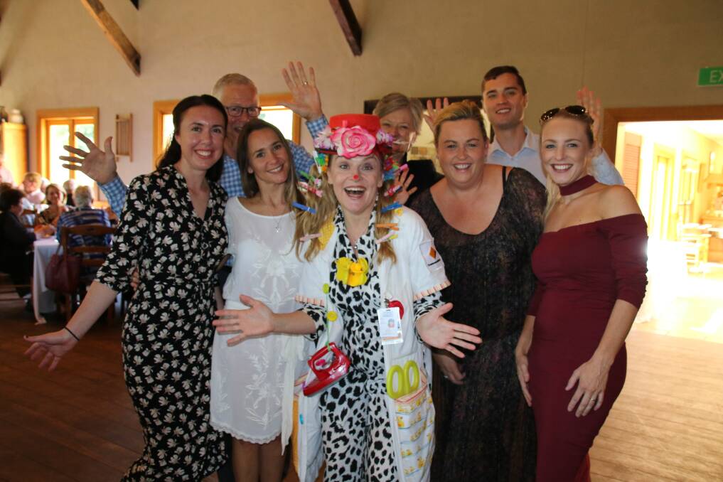 CLOWNING AROUND: Di Jones Real Estate has taken over the organisation of the annual Clown Doctors Ball fundraiser, held at the Mittagong RSL on September 2. Photo: Victoria Lee