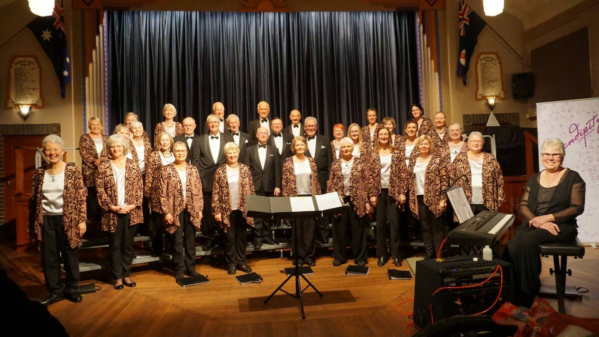 Serendipity choir are celebrating a decade of concerts to Highlands audiences with their latest performance, 'A Musical Milestone'. Photo: Supplied. 