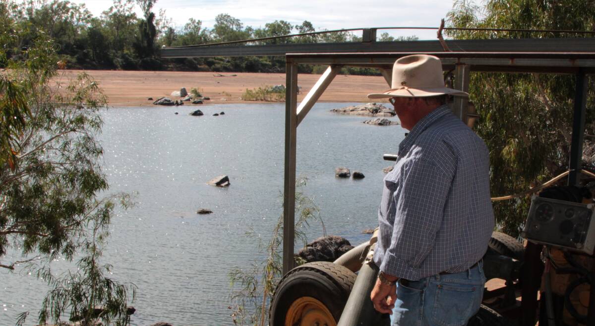 Frontal assault: Senator Ian Macdonald is supportive of the compulsory land acquisition, saying Burdekin River frontage may be needed to practice water assaults. Picture: Sally Cripps.