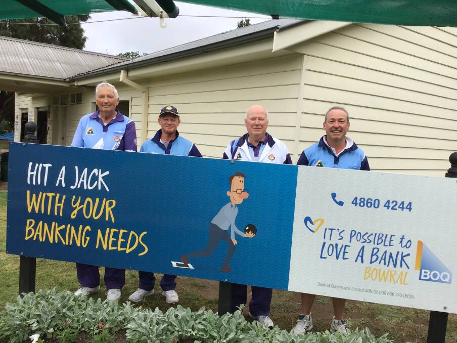 Bowral Bowling Club members heard about the importance of sponsorship on Saturday.