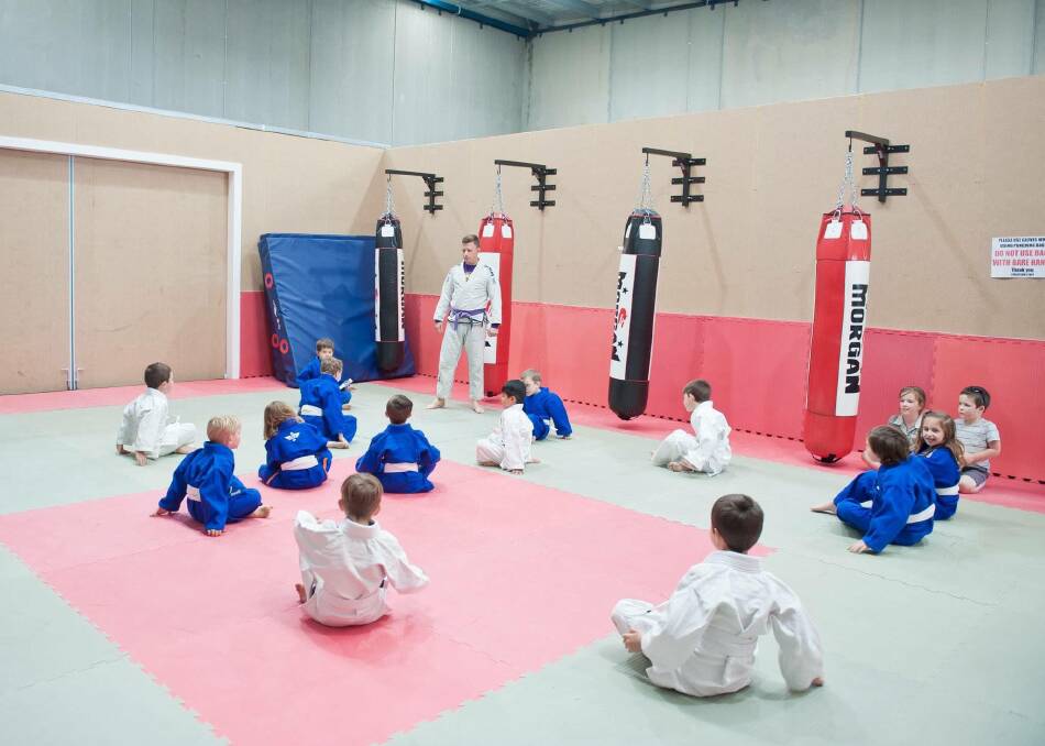 LEARNING TO STAND UP FOR YOURSELF: Steve Reeks from Moss Vale Martial Arts is giving children a months worth of free lessons if they are suffering from bullying. 