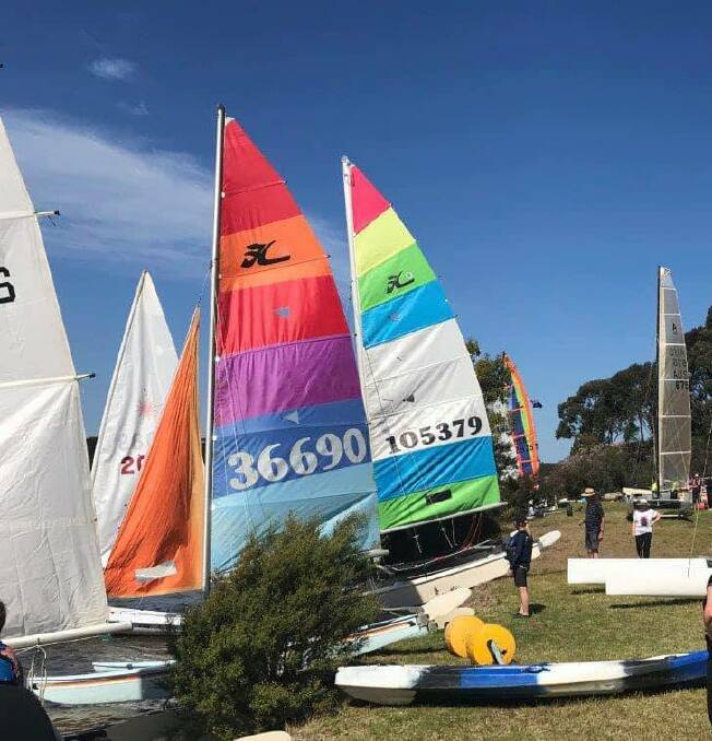 RISE FROM THE ASHES: The Southern Highland Sailing Club's previous season was hindered by bushfires, COVID and algae. This season will be a better one. Photo: SHSC.
