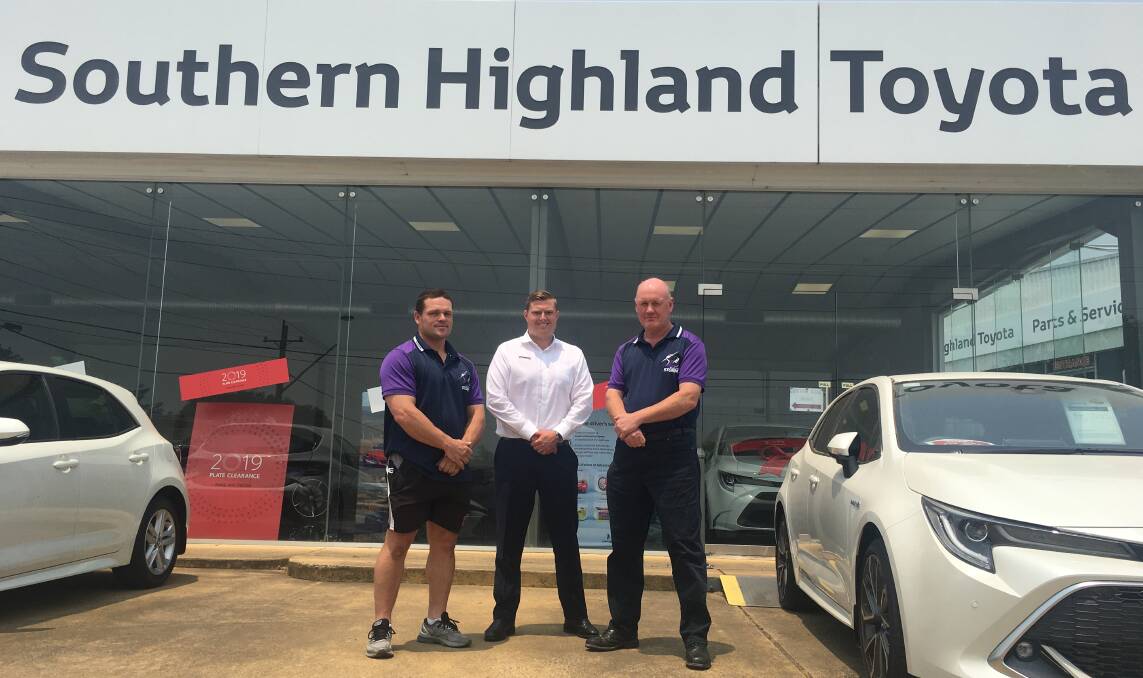 The Highlands Storm and Southern Highland Toyota form a storming sponsorship deal