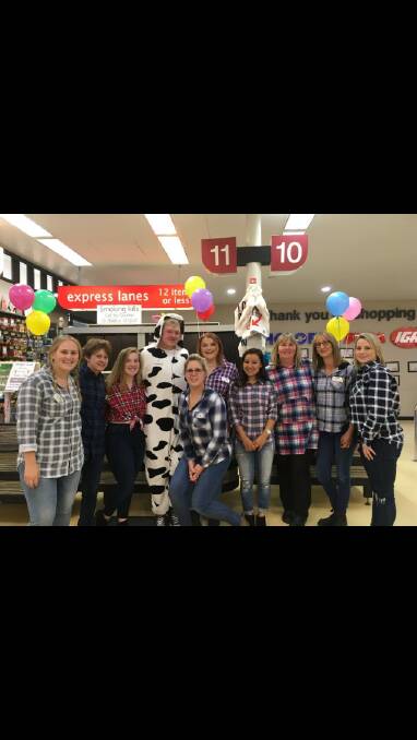 Moss Vale IGA helping raise funds for drought stricken farmers over Australia. 