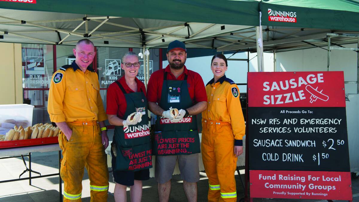Grab a snag or two at Bunnings Mittagong Warehouse on January 20 and help raise funds for a valuable service. Photo: Supplied