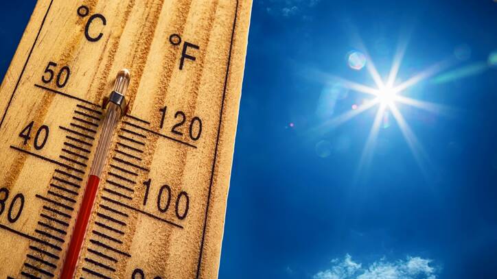 Temperatures will reach over 40 degrees on Saturday. Photo iStock.