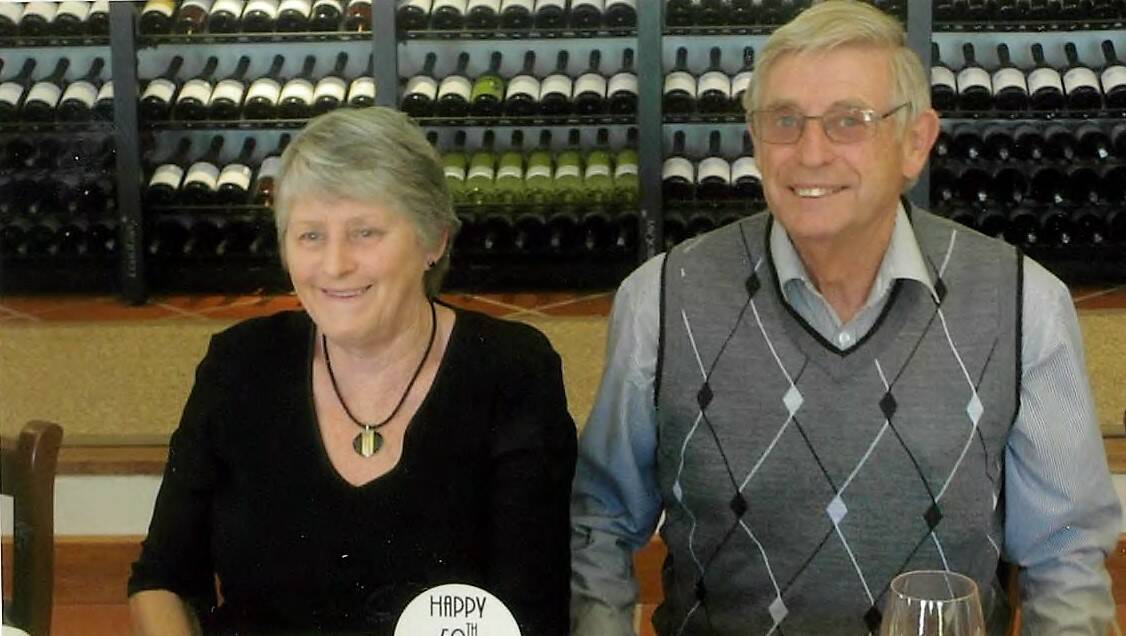 Anne and Bob celebrated their 50 year anniversary at St Maur Wines with family and friends.