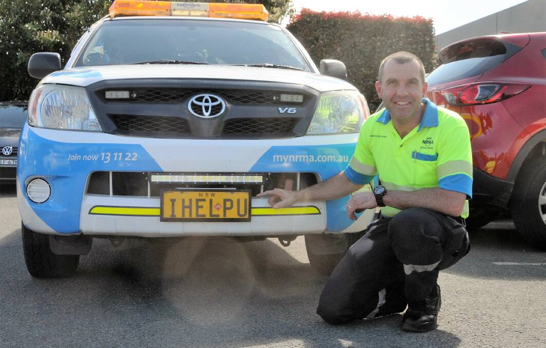 HELP AT HAND: Craig Cameron will celebrate 25 years with the NRMA in November. Photo: Lauren Strode