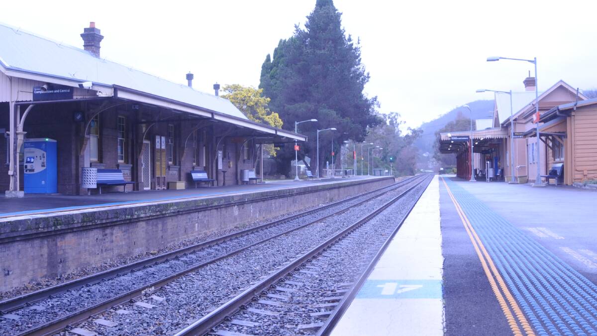 Major track work will cause disruptions on the Southern Highlands line in September.