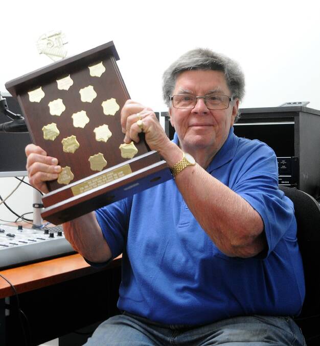 HARD WORKER: Graham Moir has been involved with Highland FM for close to 30 years and his hard work was recently recognised. Photo: Lauren Strode