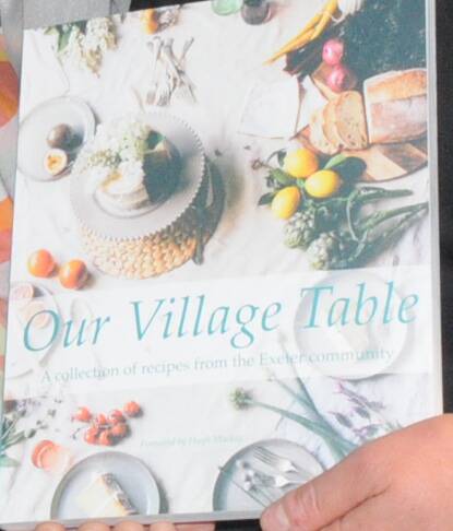 The Our Village Cookbook will be officially launched at the Exeter Public School's 125 year celebrations. 