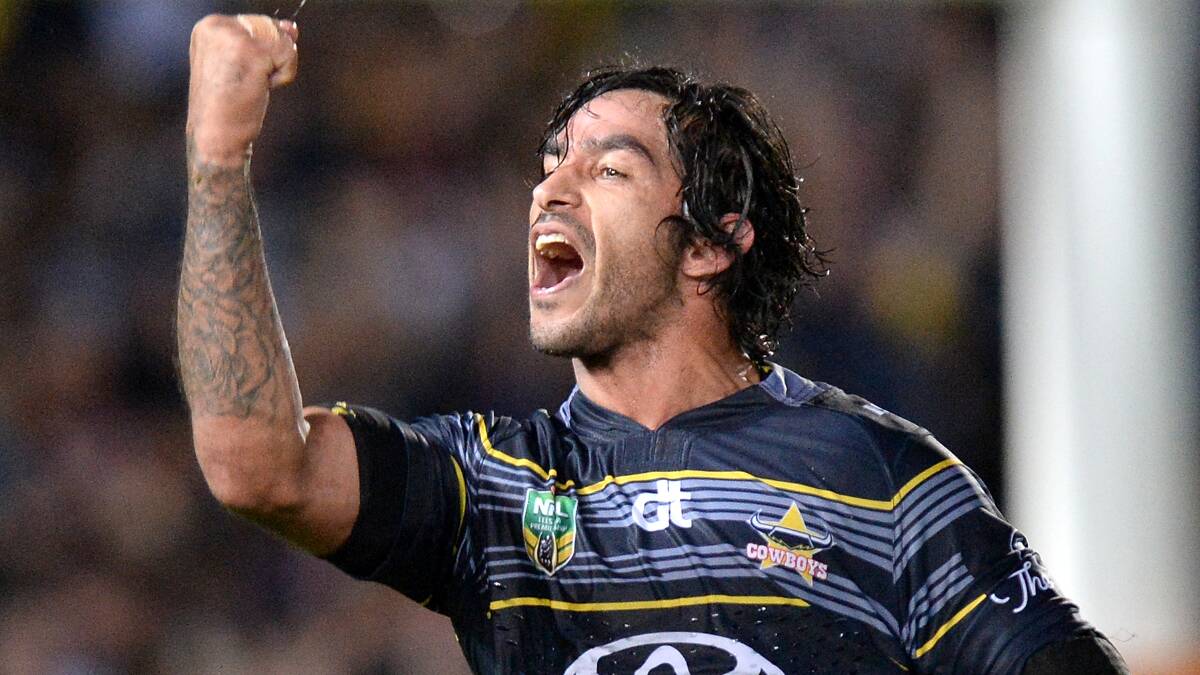North Queensland Cowboys skipper Johnathan Thurston. Pic: Getty Images