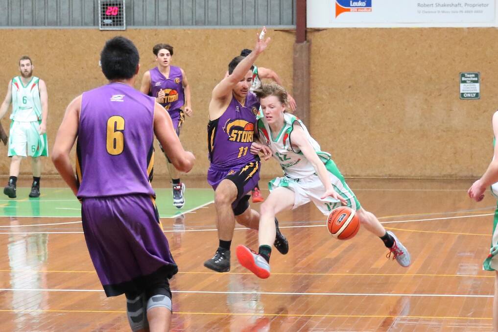 MAGIC REMAIN UNDEFEATED: Zac Ottossen in a 2016 match for the Moss Vale Magic Youth League team. Photo: Daniel Bennett. 