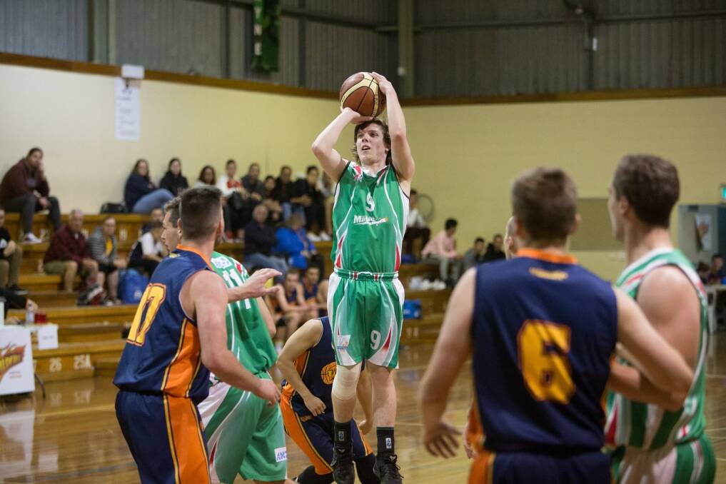 FINALS Ready: Josh Watts in action for Moss Vale Magic ahead of the NSW Waratah Youth League Basketball Competition finals series. Photo: supplied. 