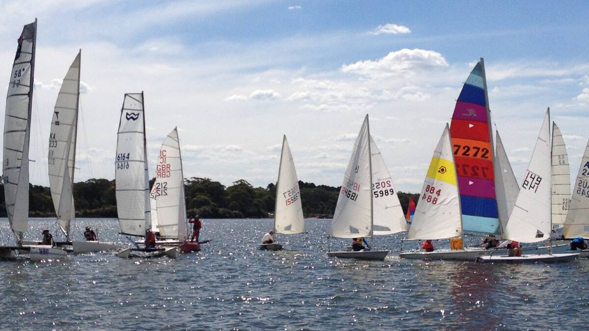ROUND EIGHT: The latest round of the Commodores Cup was sailed on January 8. Photo: supplied. 