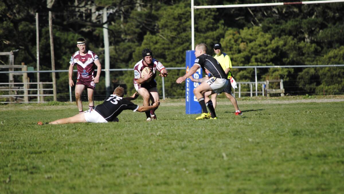 SPUDDIES WIN: The Robertson Spuddies in action against Picton Magpies during round six on May 27. Photo: Madeline Crittenden.  