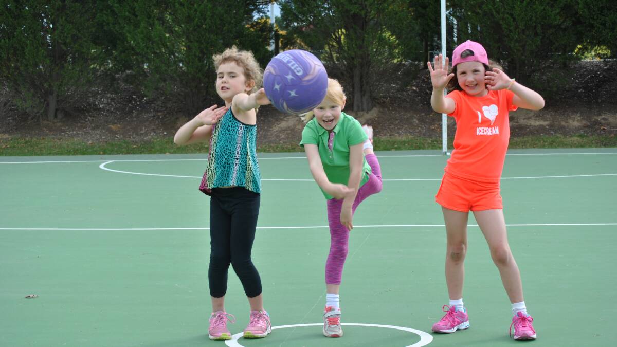 GETTING ON THE COURT: The Southern Highlands NetSetGo program will commence on April 29. Photo: Madeline Crittenden. 