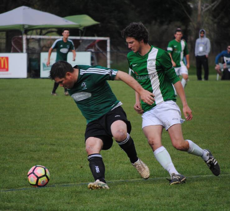 PREMIERSHIP VICTORY: Yerrinbool defeated Marulan 4-0 in the premier league grand final. Photo: Madeline Crittenden. 