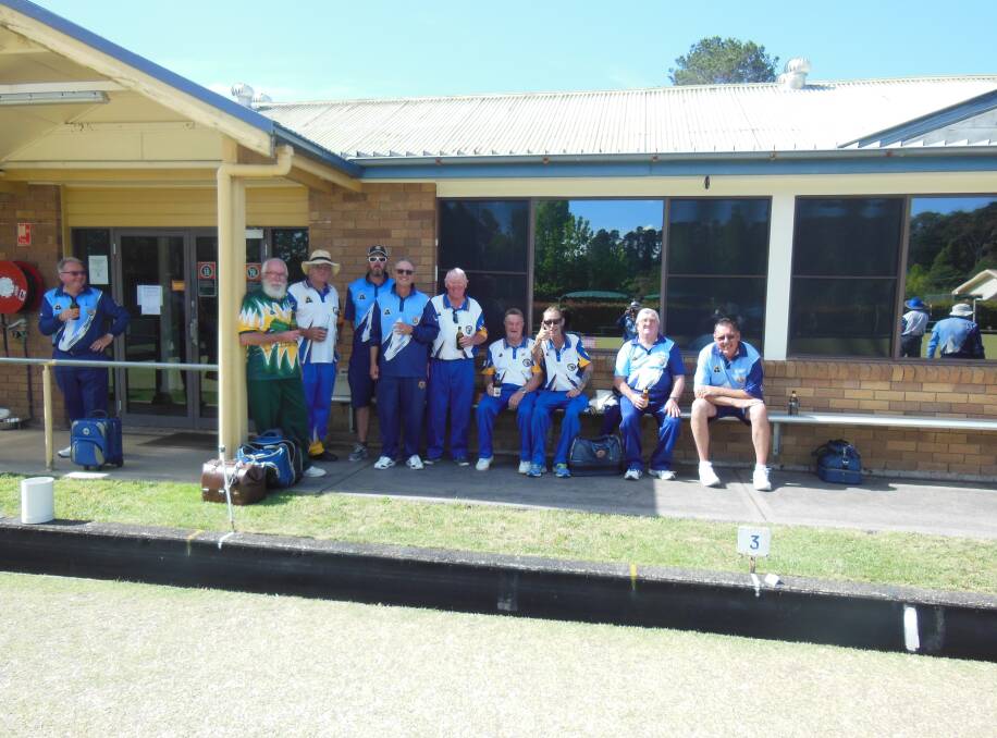 ROUND ONE: Players from Bowral and Bundanoon relaxing after a hard fought battle in round one of the Southern Highlands Cup. 