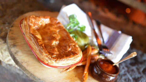 PIE TIME: Centennial Vineyard's Merlot and Highlands Beef Pot Pie has been entered in the Southern Highlands Best Pie competition. Photo: Supplied. 