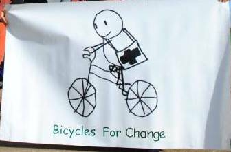 Bikes recycled to make a change