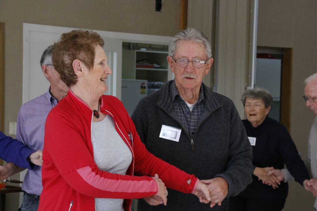MOVING FOR PARKINSON'S Participants dance for the mind and body at a Loosen Up session earlier this year. Photo: Victoria Lee. 