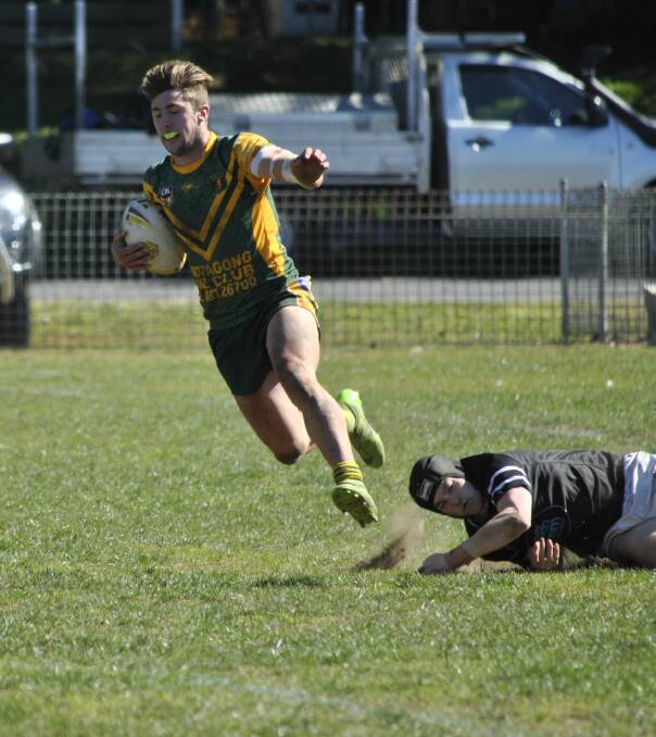 TOUGH TEAM TO BEAT: Despite a strong performance, the Mittagong Lions under-18s team were defeated by the Picton Magpies at Mittagong Sports Ground on Sunday, August 20. Photo: Emily Bennett