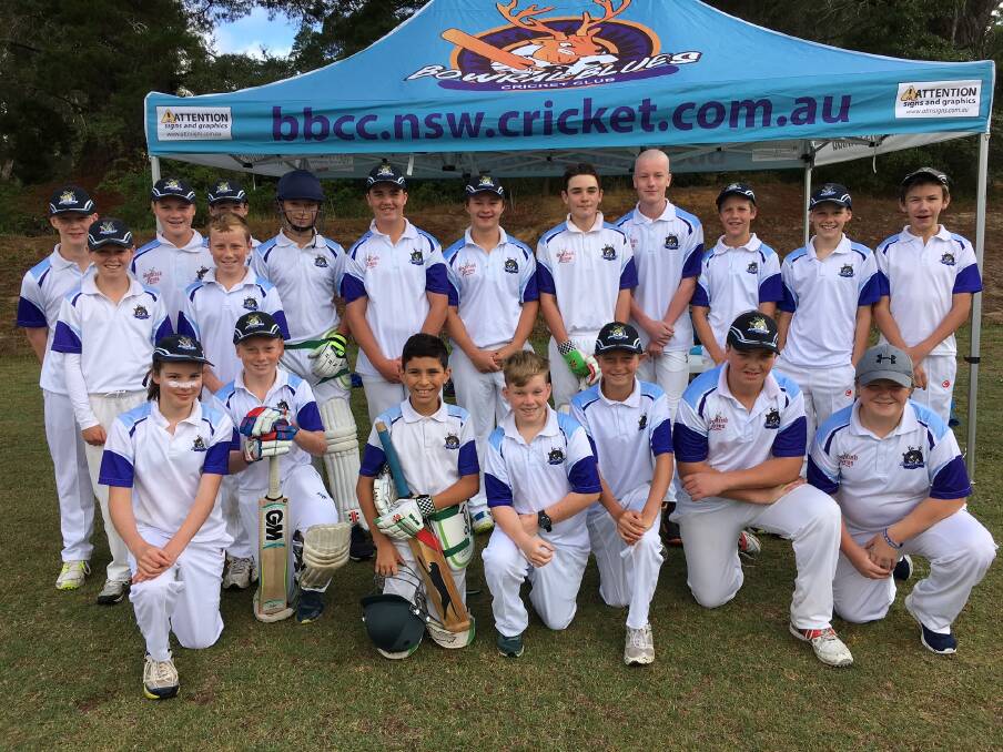 CRUNCH TIME: A season of hard work and commitment has paid off for Bowral Blues Cricket Club’s two junior teams. Photo: Contributed