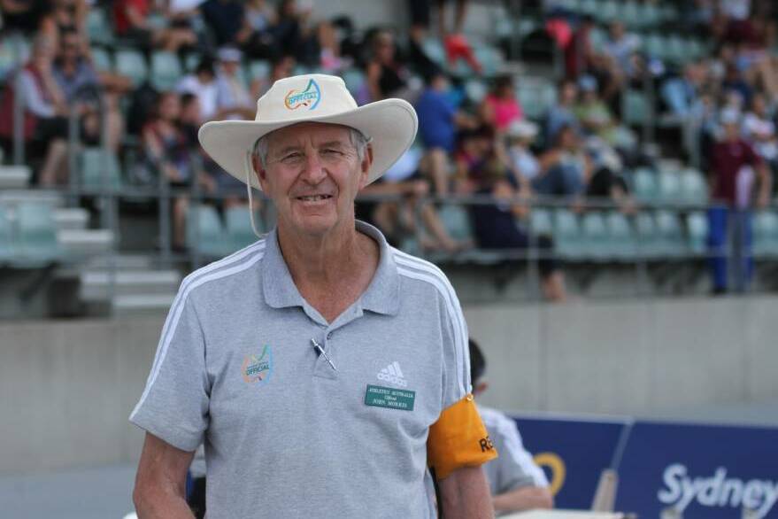 ON THE RIGHT TRACK: John Morris will be an Assistant Track Referee/Assistant Video Referee at the Commonwealth Games. Photo: supplied.
