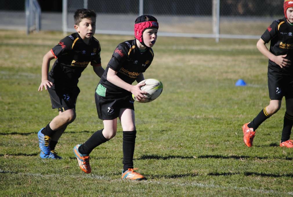 ON THE BALL: Bowral Rugby Union players were rewarded for their efforts on the field at a junior awards ceremony. Photo: File