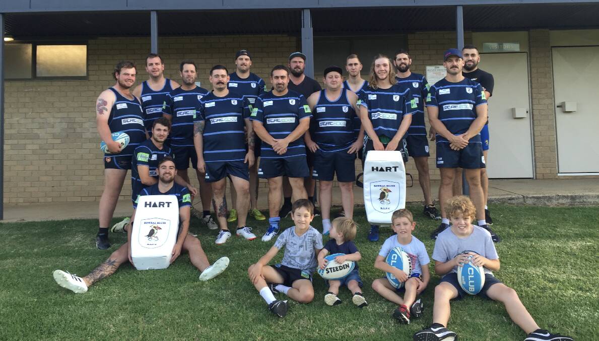 RETURN: The Bowral Blues Senior Rugby League Club is set to return to the field this year. Players will train weekly at Loseby Park on Thursday nights. Photo: Contributed.
