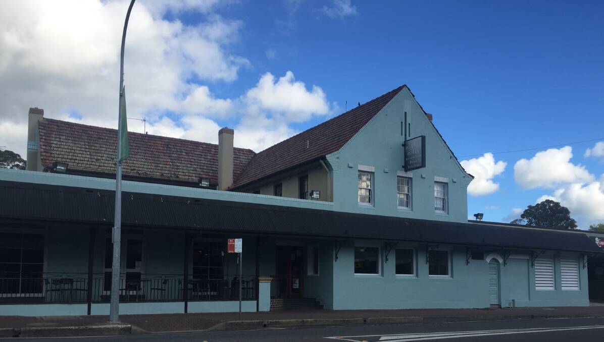 A LICK OF PAINT: The Bowral Hotel has a new look.