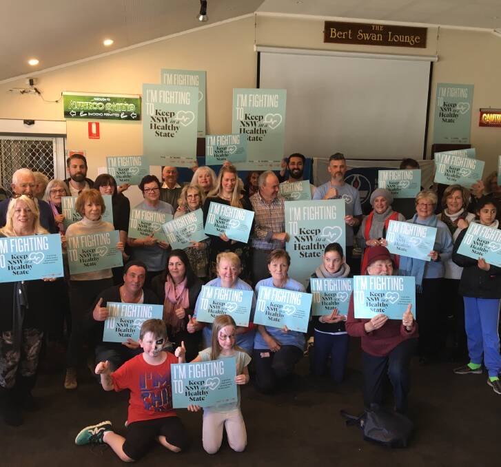 VICTORY: About 100 people from different unions and community groups attended an event to celebrate the abolishment of a proposed Public-Private Partnership in Bowral.