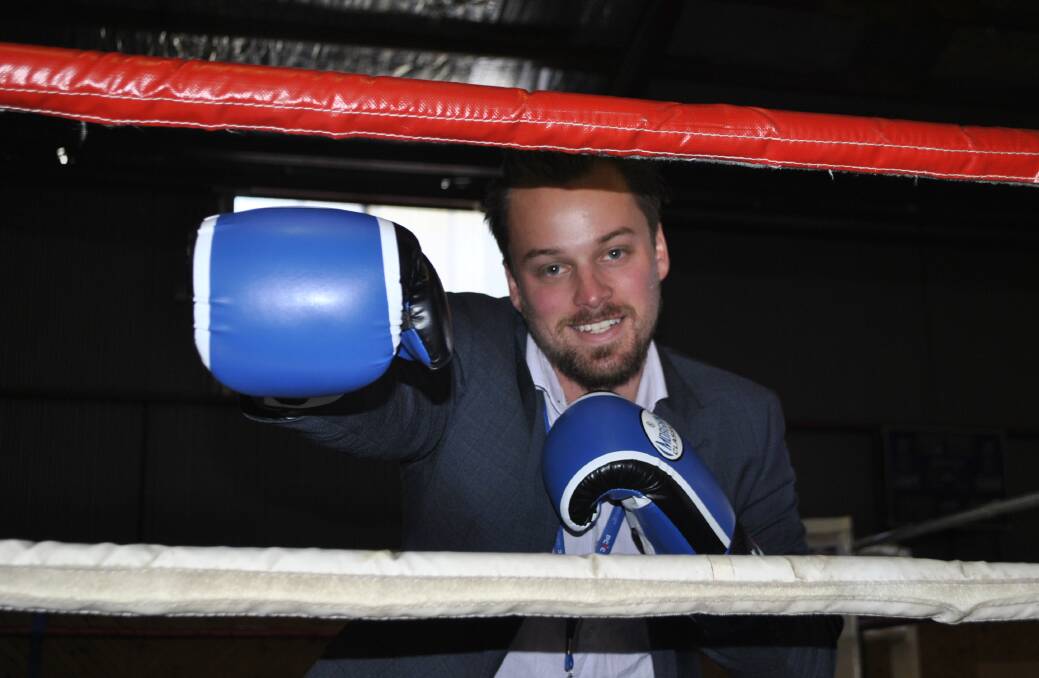 EMPOWERING YOUNG PEOPLE: PCYC Southern Highlands club manager Krischan Keller will be one of the hosts of the charity fight night. The event will raise money for the club and its programs. Photo: Emily Bennett