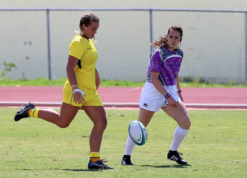 SUCCESS: Arabella McKenzie has won a gold medal at the Commonwealth Youth Games on the island of New Providence in the Bahamas, as a part of the Under-18 Rugby 7s side. Photo: Craig Dick