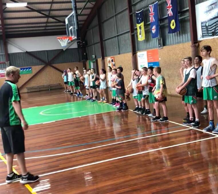 LISTEN CAREFULLY: Representative players were given some advice on technique at Moss Vale Basketball Stadium on November 19. Photo: Contributed