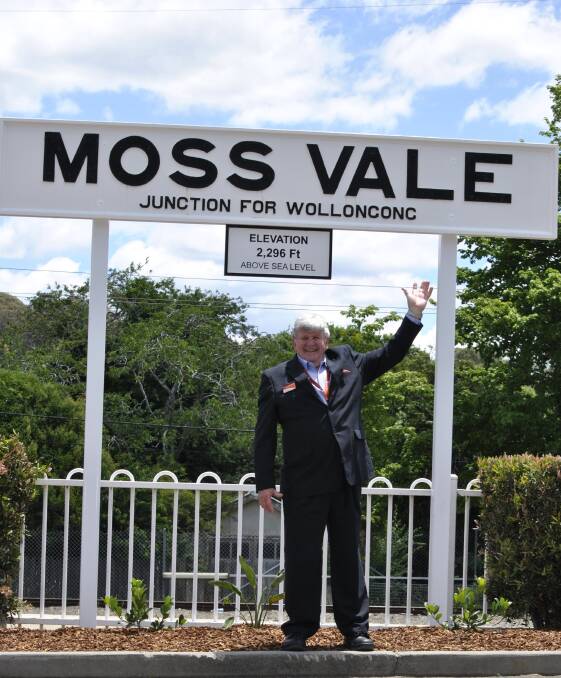 ALL ABOARD: Moss Vale train station duty manager Kevin Andrews has met many commuters in his 50-year career. Photos: Emily Bennett