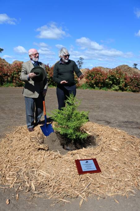 The first of 700 trees was planted at Retford Park to renew the area and sub-divisions