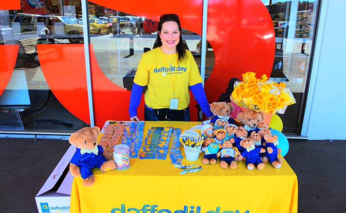 Volunteers were selling daffodils to raise money for the Cancer Council at sites in Mittagong, Bowral, Moss Vale and Exeter.