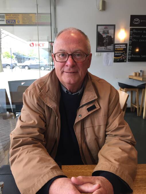 As a former NSW Health worker, Peter Edwards has concerns about the funding plans for Bowral and District Hospital. Photo: Claire Fenwicke