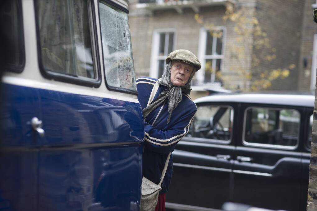 Dame Maggie Smith's role in 'Lady in the Van' put the spotlight on elderly people living in their cars. Photo: FDC