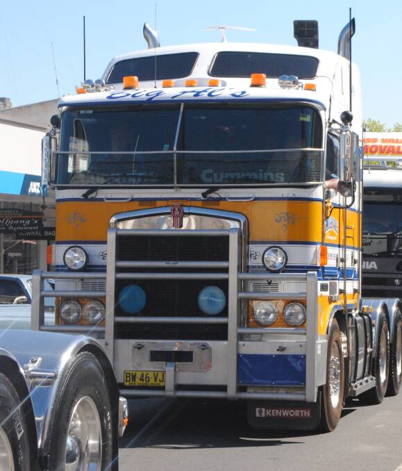 CHUGGING ALONG: A truck convoy will rumble through Mittagong and Bowral before stopping at the Moss Vale Showground, where there will be rides, live music and vehicle displays. Photo: Victoria Lee