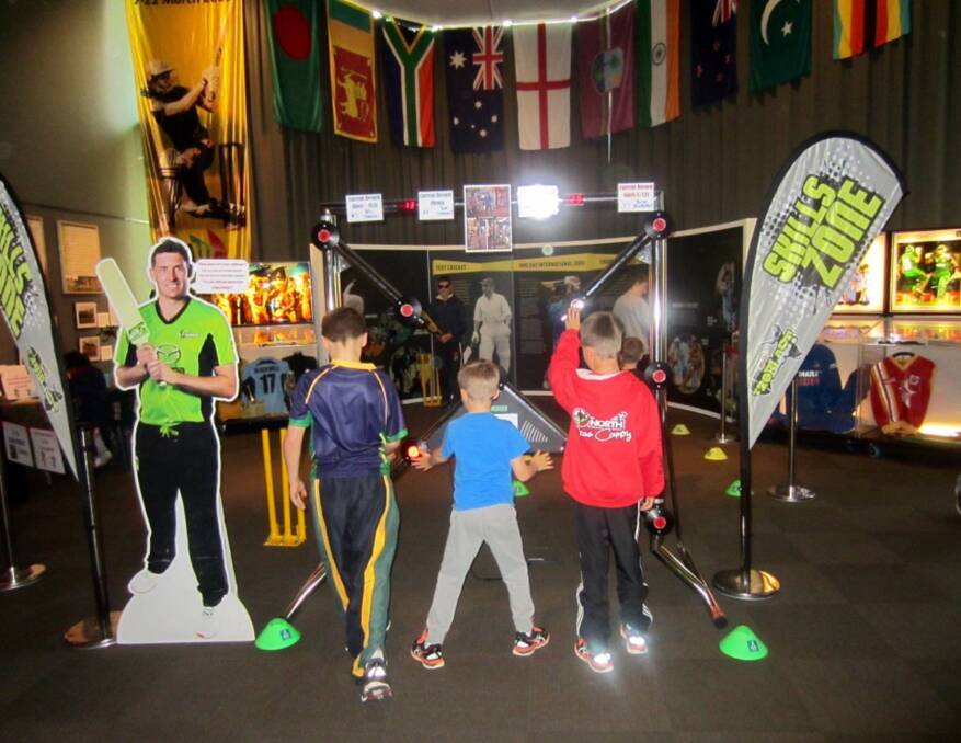 Take part in the cricket action at the Bradman Museum's school holiday programs. Photo: DSH