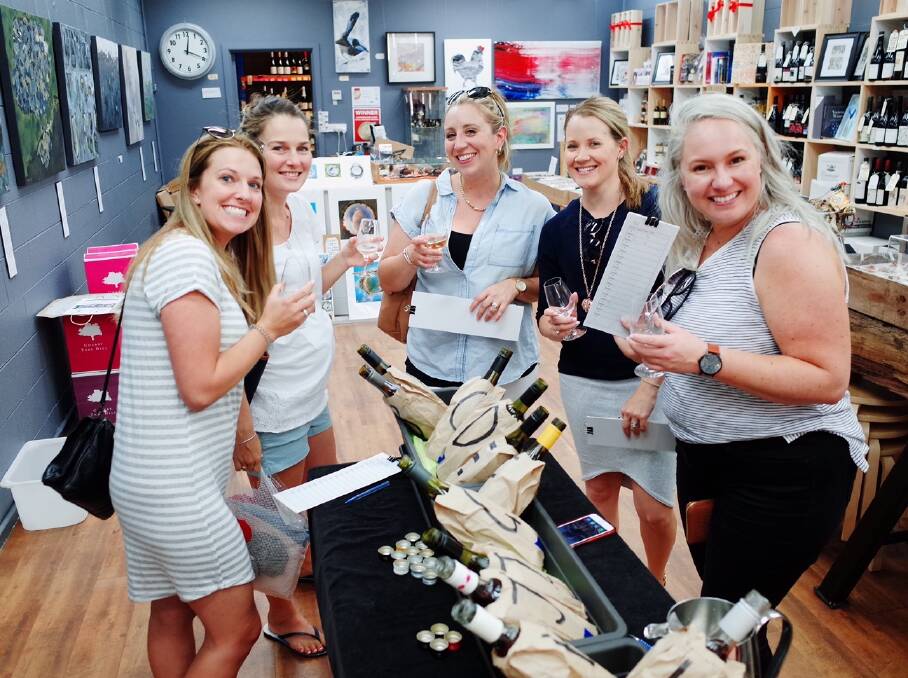 Grab the girls and take part in a wine appreciation course at Ten Thousand Paces Gallery, Bowral. Photo: Hamish Ta-me