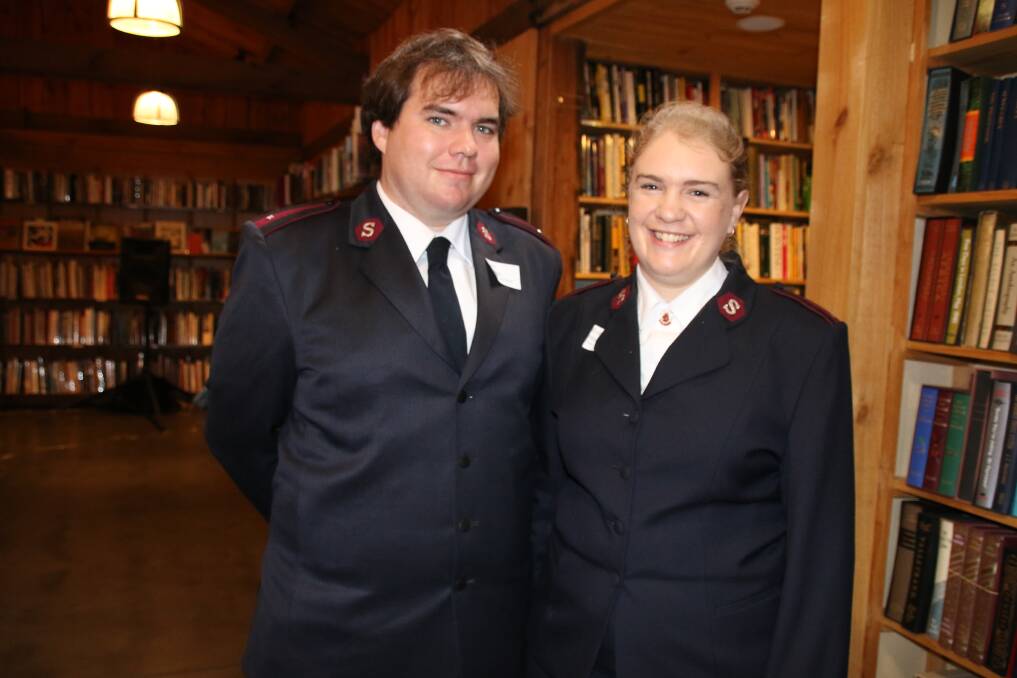 Your help is needed: Lieutenants Jake and Erin Horton of Salvation Army Southern Highlands are asking for more volunteers. Photo: Victoria Lee