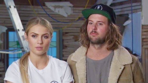It all came undone for Elyse and Josh with not enough storage. Photo: Channel Nine/The Block