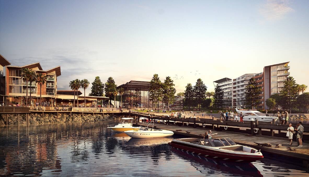 ARTIST IMPRESSION: The Waterfront, Shell Cove. Picture: Supplied